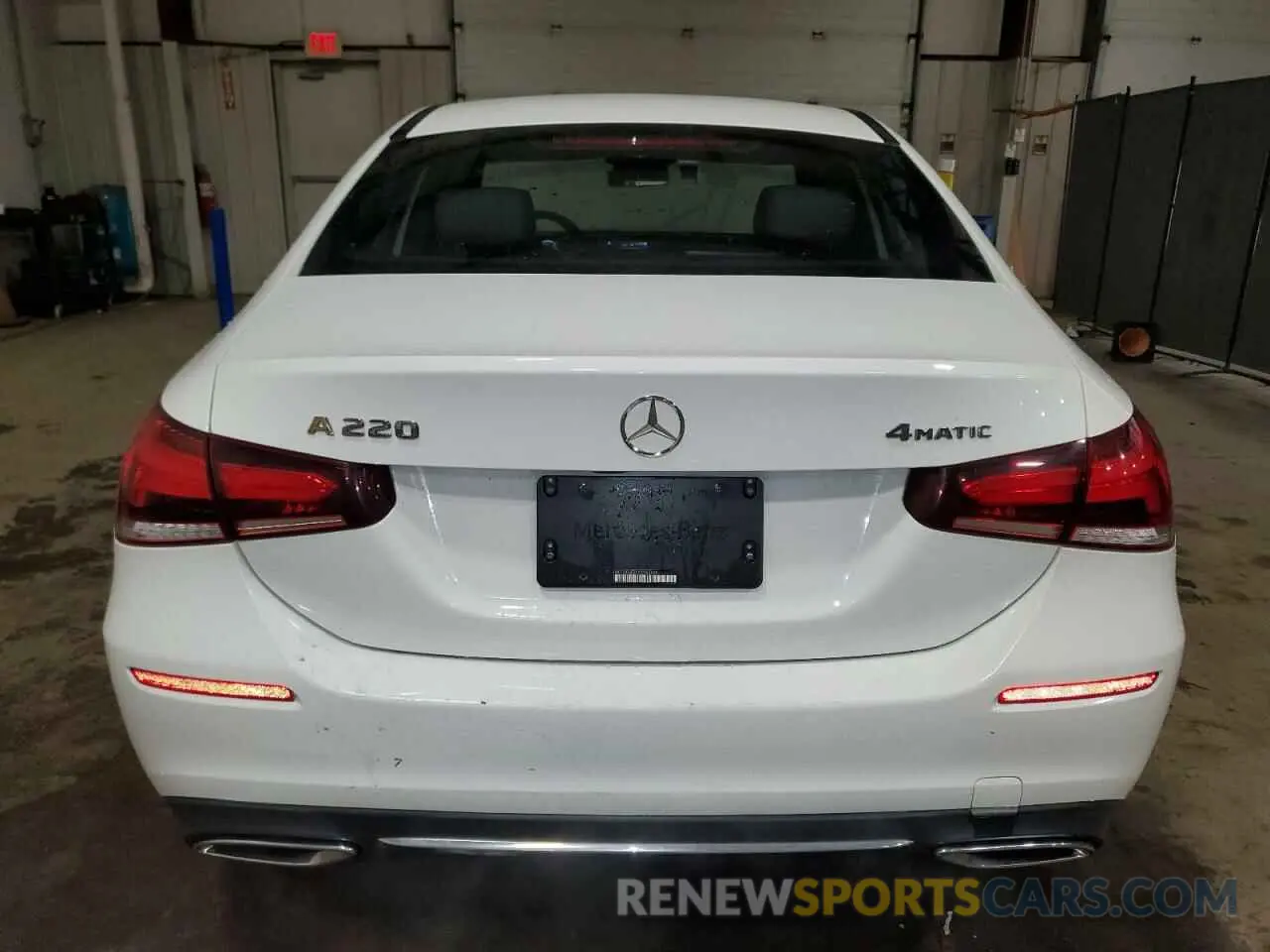 6 fotografías del automóvil dañado WDD3G4FB9KW026255 MERCEDES-BENZ A-CLASS 2019