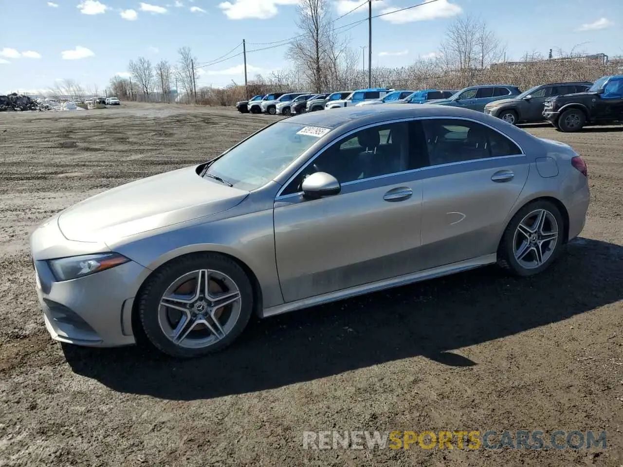 1 fotografías del automóvil dañado WDD3G4FBXKW009707 MERCEDES-BENZ A-CLASS 2019