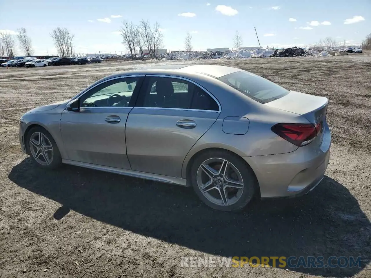 2 fotografías del automóvil dañado WDD3G4FBXKW009707 MERCEDES-BENZ A-CLASS 2019