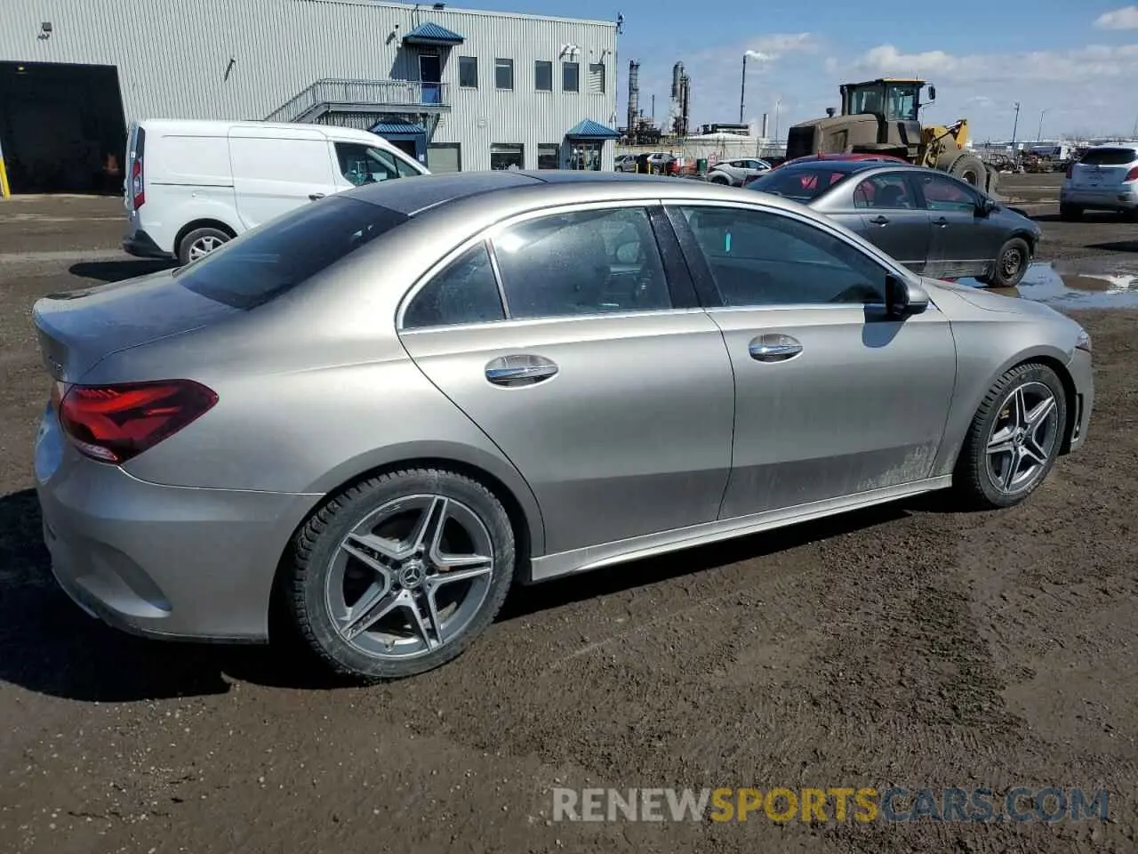 3 fotografías del automóvil dañado WDD3G4FBXKW009707 MERCEDES-BENZ A-CLASS 2019
