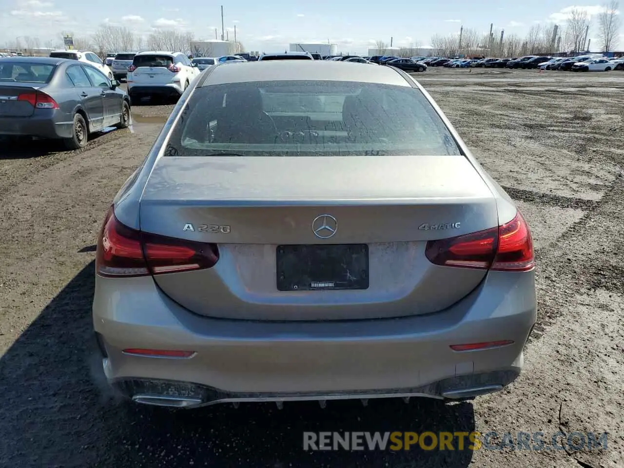 6 fotografías del automóvil dañado WDD3G4FBXKW009707 MERCEDES-BENZ A-CLASS 2019