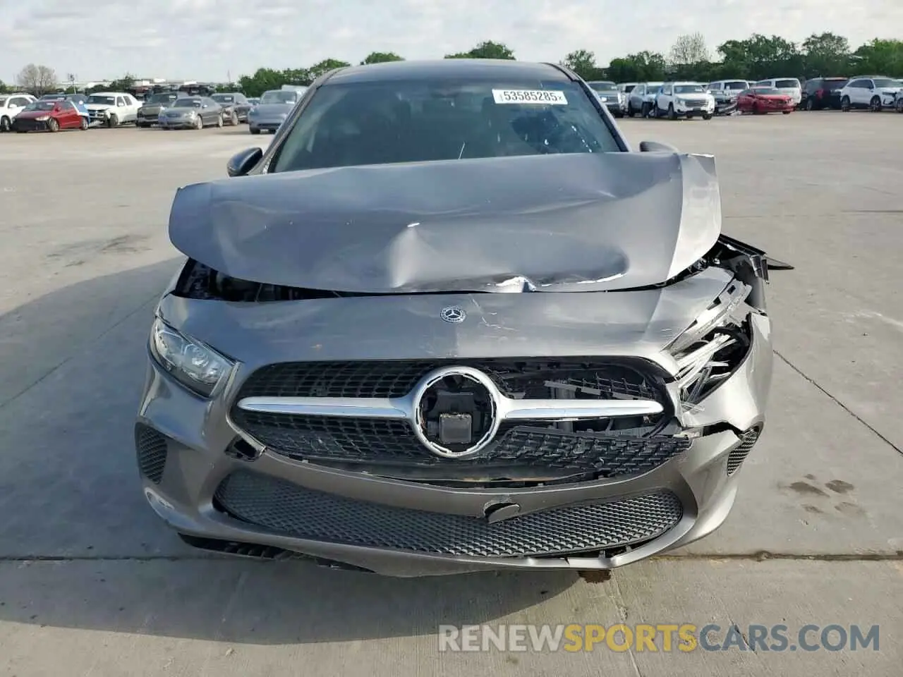 5 fotografías del automóvil dañado W1K3G4EB3LJ207870 MERCEDES-BENZ A-CLASS 2020