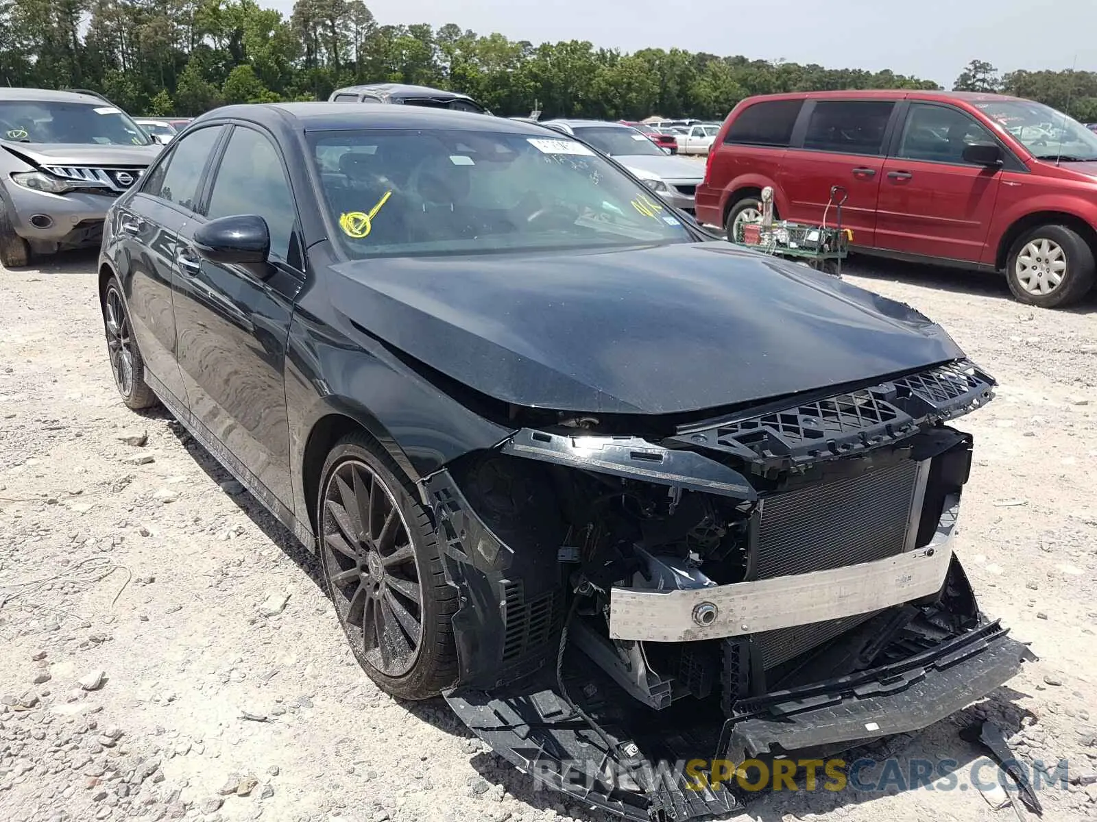 1 fotografías del automóvil dañado W1K3G4EB6LW045459 MERCEDES-BENZ A-CLASS 2020