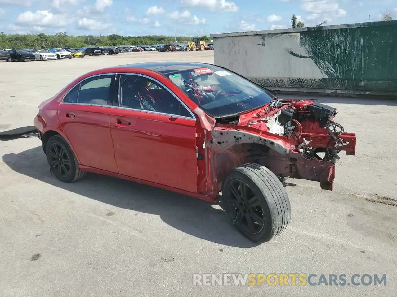 4 fotografías del automóvil dañado W1K3G4EB6LW046899 MERCEDES-BENZ A-CLASS 2020