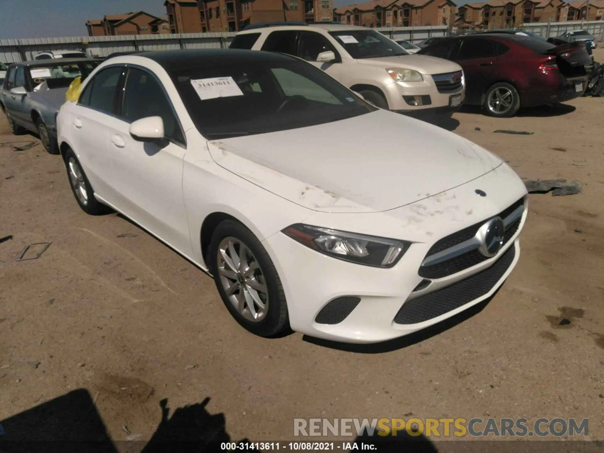 1 fotografías del automóvil dañado W1K3G4EB8LJ209100 MERCEDES-BENZ A-CLASS 2020