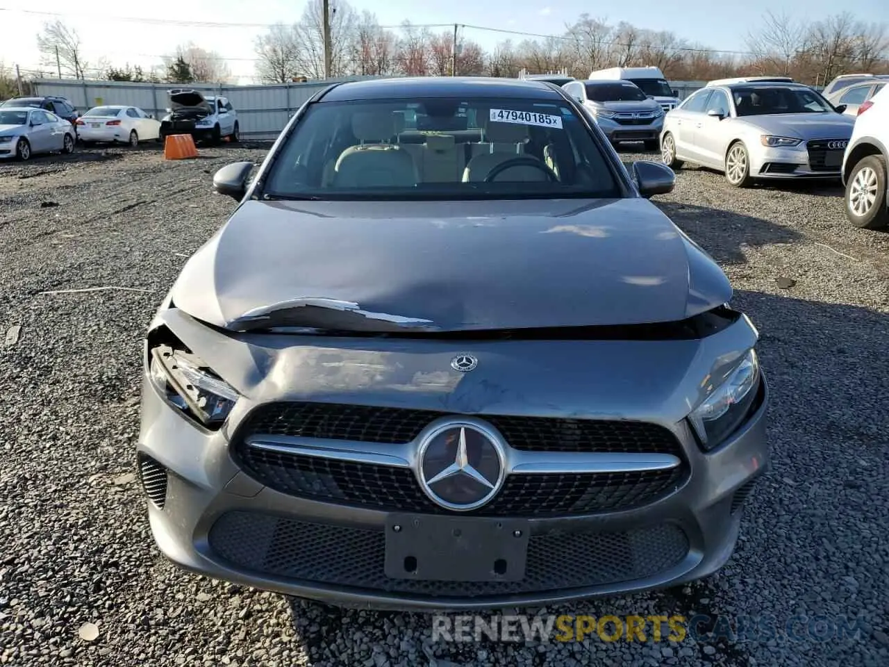 5 fotografías del automóvil dañado W1K3G4FB5LJ233031 MERCEDES-BENZ A-CLASS 2020