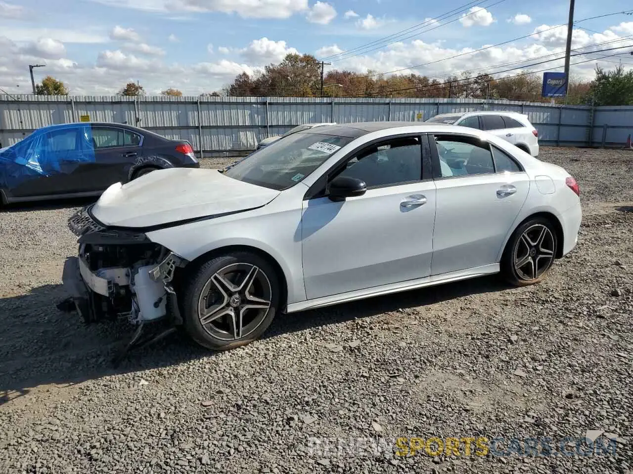1 fotografías del automóvil dañado W1K3G4FB5LW043832 MERCEDES-BENZ A-CLASS 2020