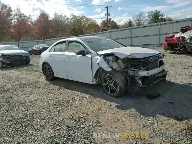 11 fotografías del automóvil dañado W1K3G4FB5LW043832 MERCEDES-BENZ A-CLASS 2020