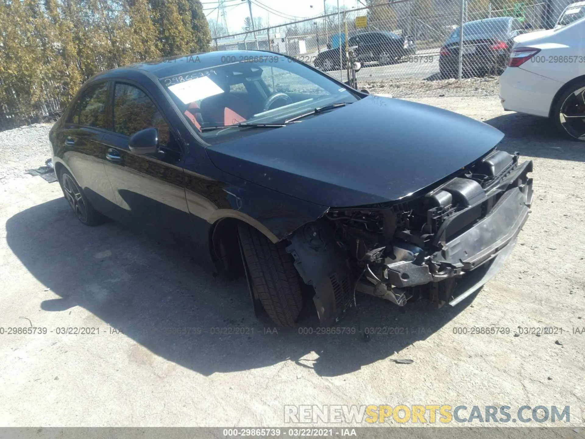 1 fotografías del automóvil dañado W1K3G4FB8LJ236795 MERCEDES-BENZ A-CLASS 2020