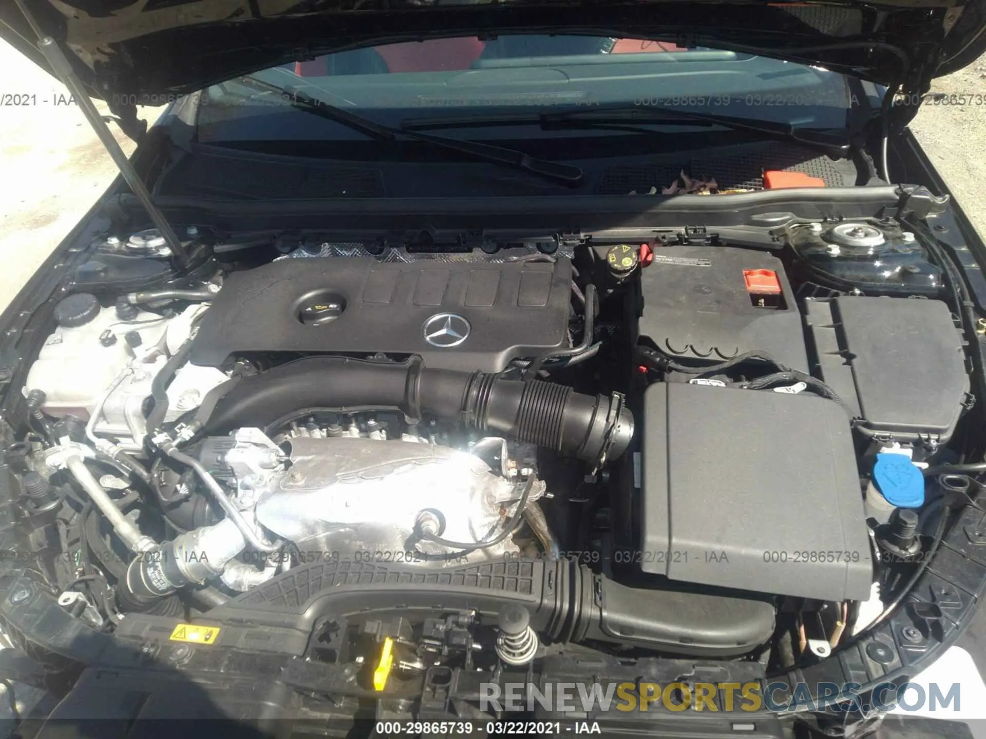10 fotografías del automóvil dañado W1K3G4FB8LJ236795 MERCEDES-BENZ A-CLASS 2020