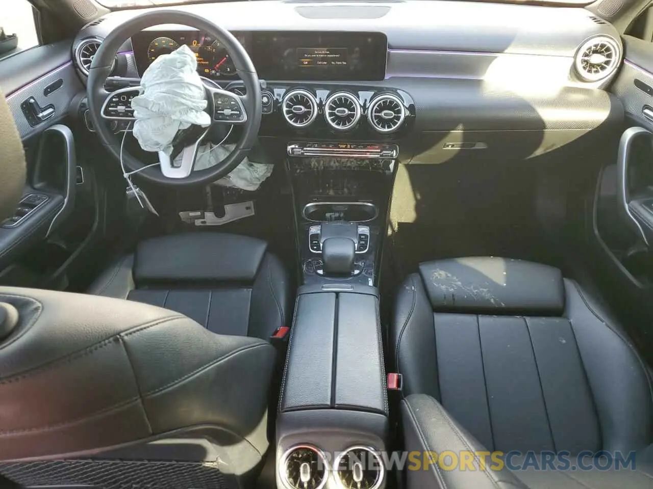 8 fotografías del automóvil dañado WDD3G4EB1LW038757 MERCEDES-BENZ A-CLASS 2020