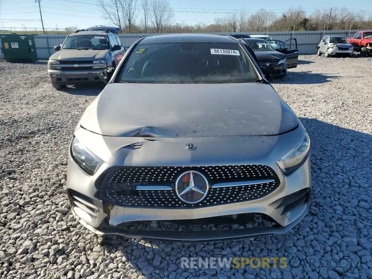 5 fotografías del automóvil dañado WDD3G4EB7LW039220 MERCEDES-BENZ A-CLASS 2020