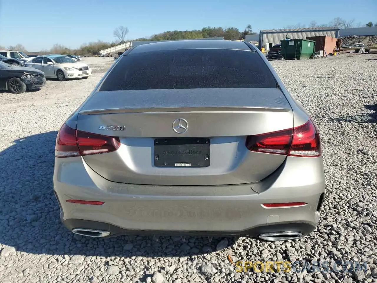 6 fotografías del automóvil dañado WDD3G4EB7LW039220 MERCEDES-BENZ A-CLASS 2020