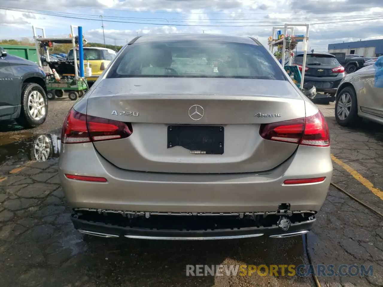 6 fotografías del automóvil dañado WDD3G4FB0LW038893 MERCEDES-BENZ A-CLASS 2020