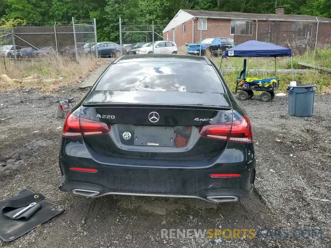 6 fotografías del automóvil dañado WDD3G4FB7LW039572 MERCEDES-BENZ A-CLASS 2020