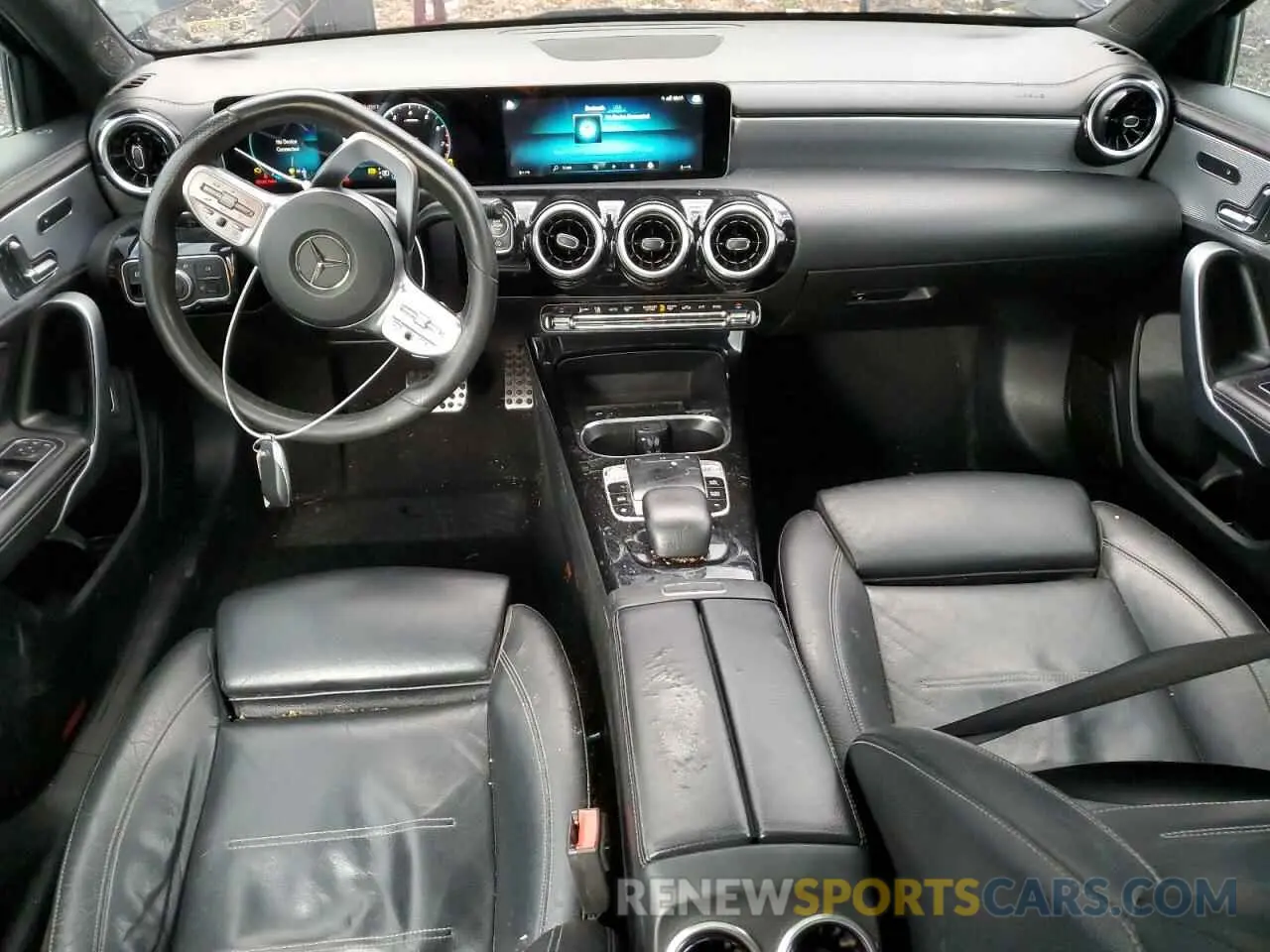 8 fotografías del automóvil dañado WDD3G4FB7LW039572 MERCEDES-BENZ A-CLASS 2020