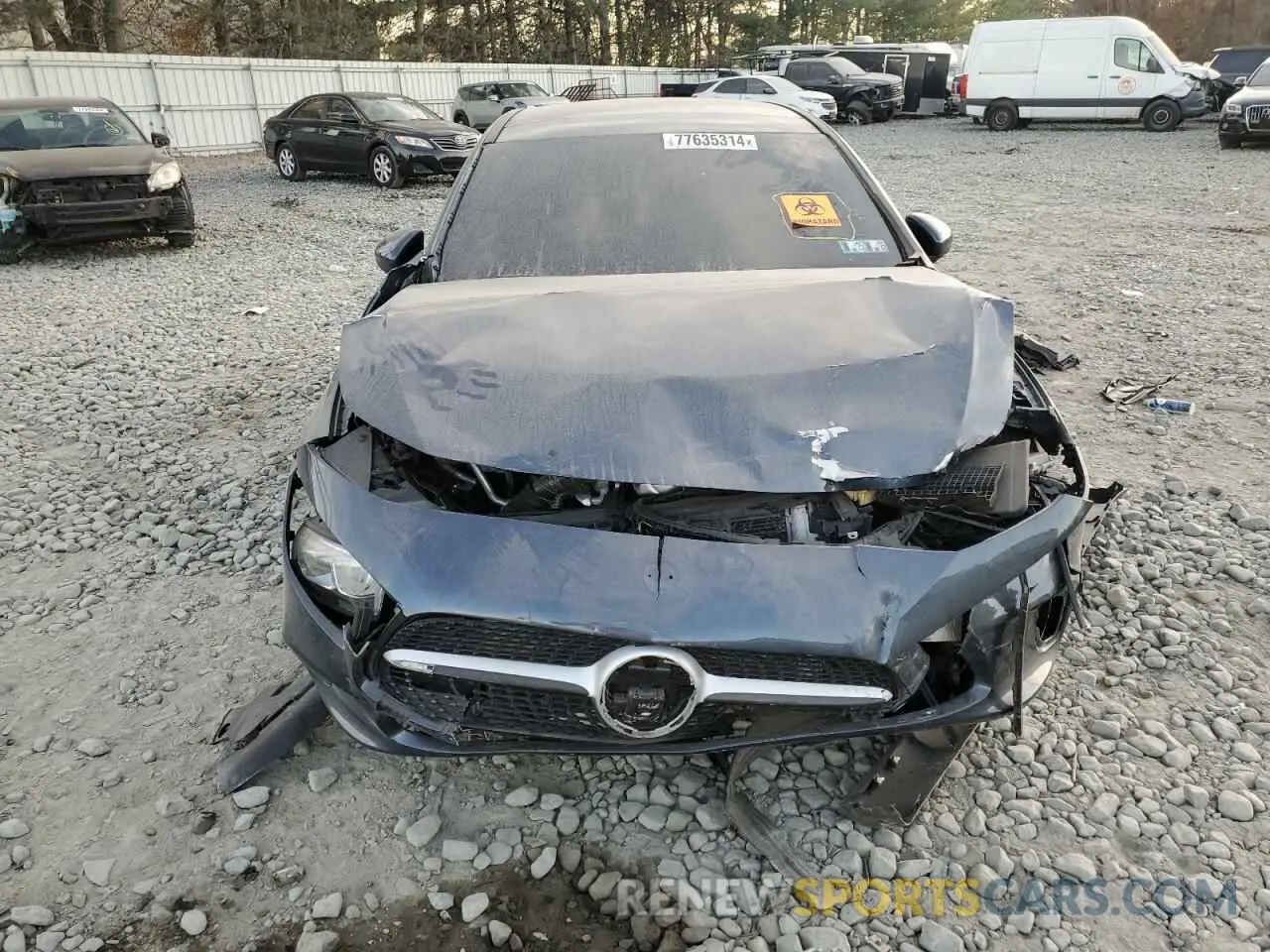 5 fotografías del automóvil dañado W1K3G4EB0MJ262181 MERCEDES-BENZ A-CLASS 2021