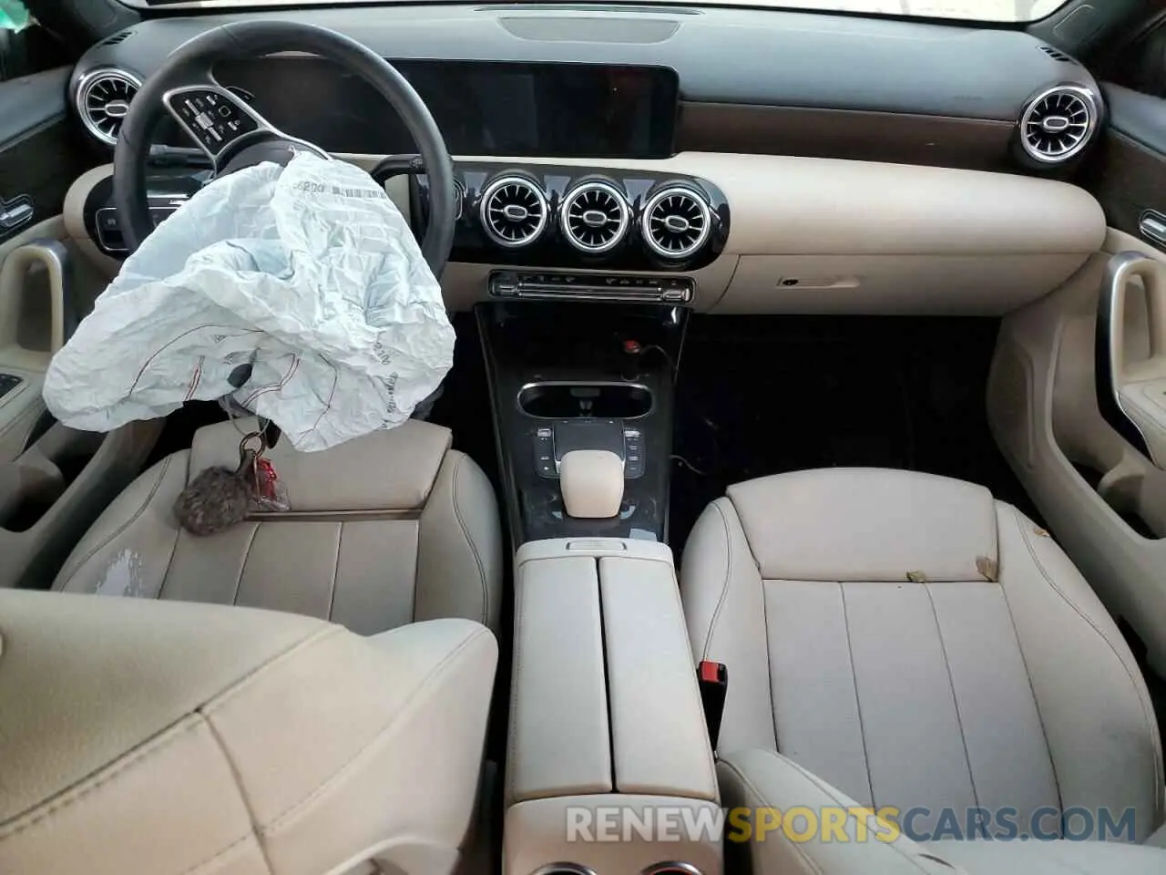 8 fotografías del automóvil dañado W1K3G4EB0MJ262181 MERCEDES-BENZ A-CLASS 2021