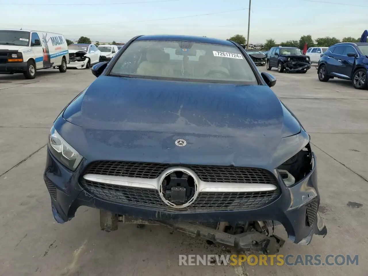 5 fotografías del automóvil dañado W1K3G4EB1MJ271505 MERCEDES-BENZ A-CLASS 2021