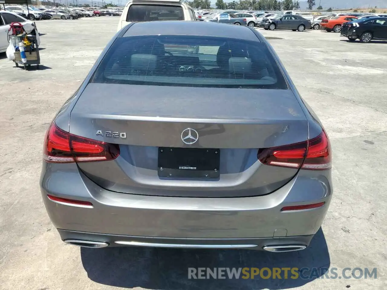6 fotografías del automóvil dañado W1K3G4EB2MJ274591 MERCEDES-BENZ A-CLASS 2021