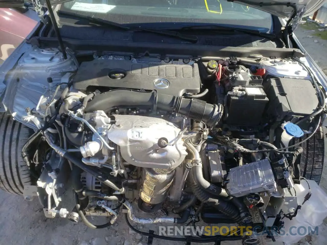 7 fotografías del automóvil dañado W1K3G4EB8MJ284610 MERCEDES-BENZ A-CLASS 2021