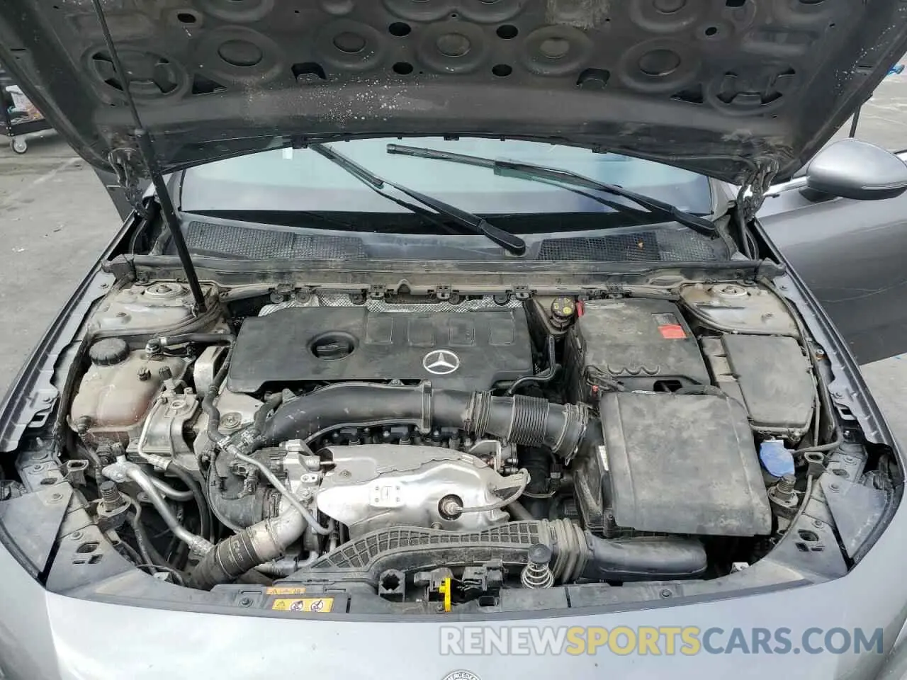 11 fotografías del automóvil dañado W1K3G4EB8MJ296420 MERCEDES-BENZ A-CLASS 2021