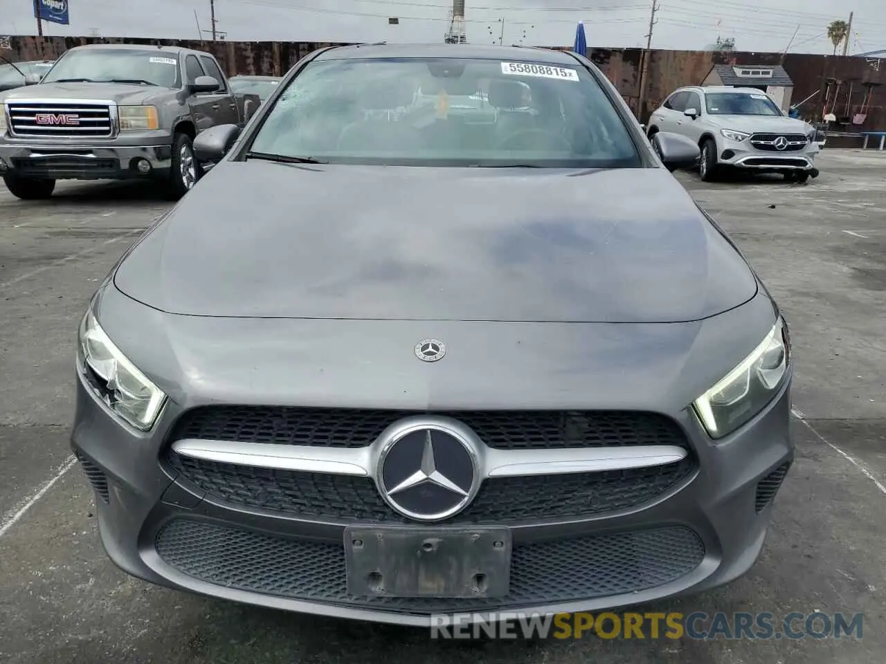 5 fotografías del automóvil dañado W1K3G4EB8MJ296420 MERCEDES-BENZ A-CLASS 2021