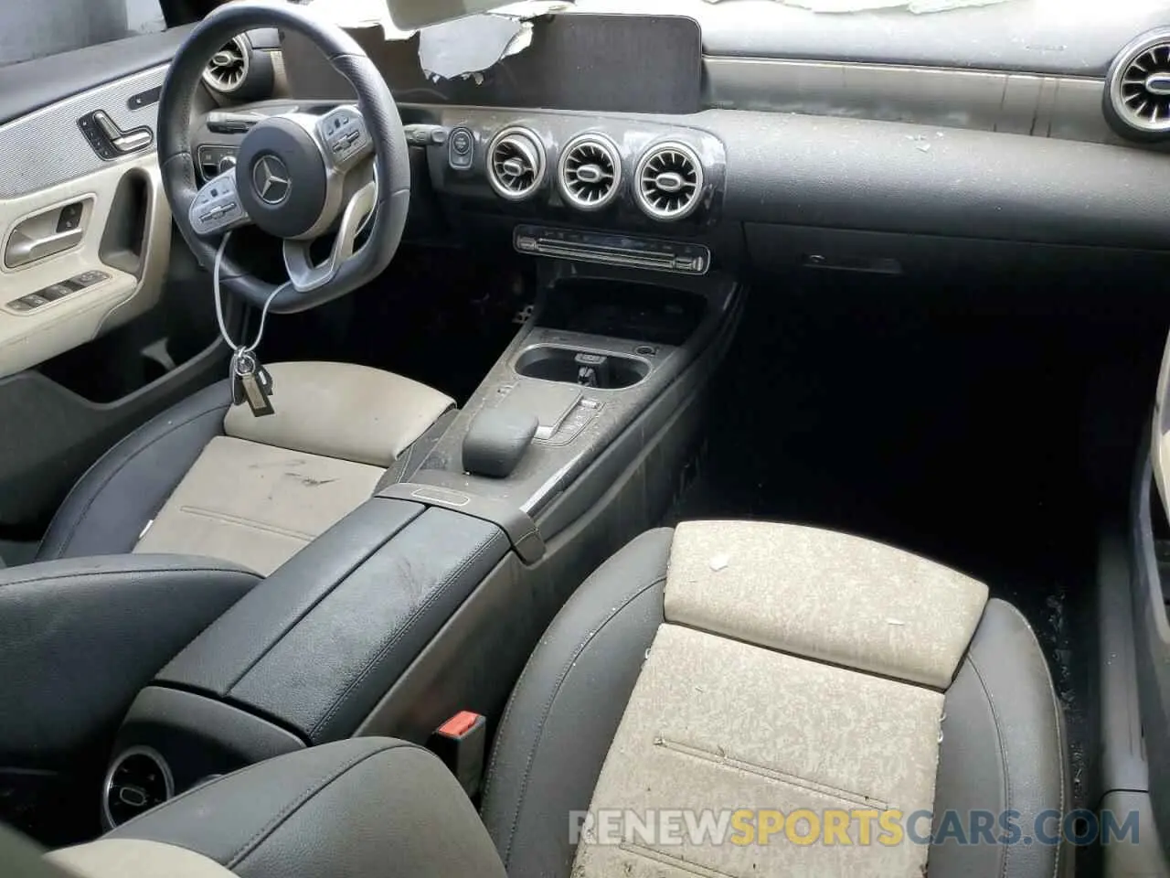 8 fotografías del automóvil dañado W1K3G4EB9MJ259540 MERCEDES-BENZ A-CLASS 2021