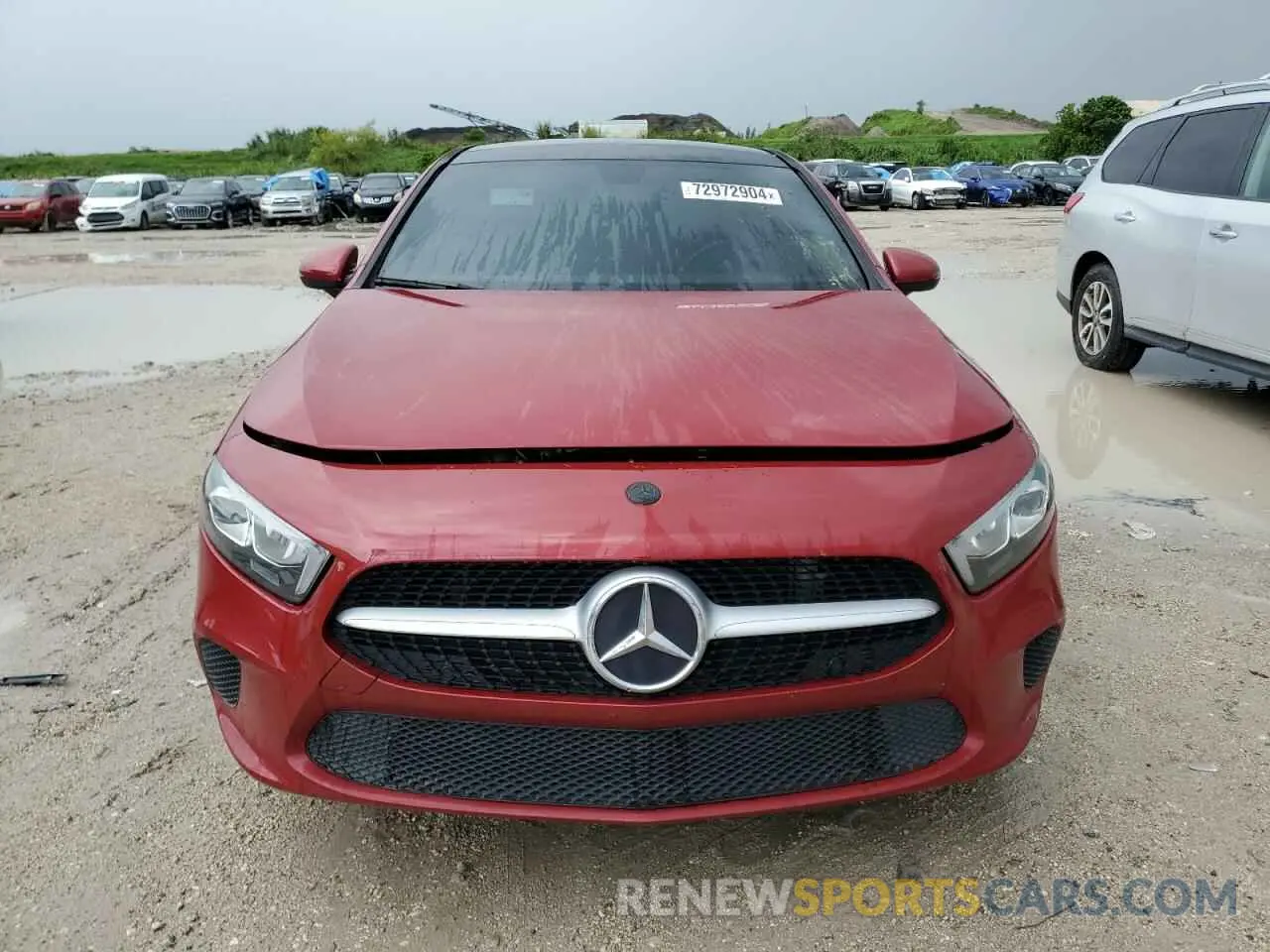 5 fotografías del automóvil dañado W1K3G4EBXMJ261555 MERCEDES-BENZ A-CLASS 2021