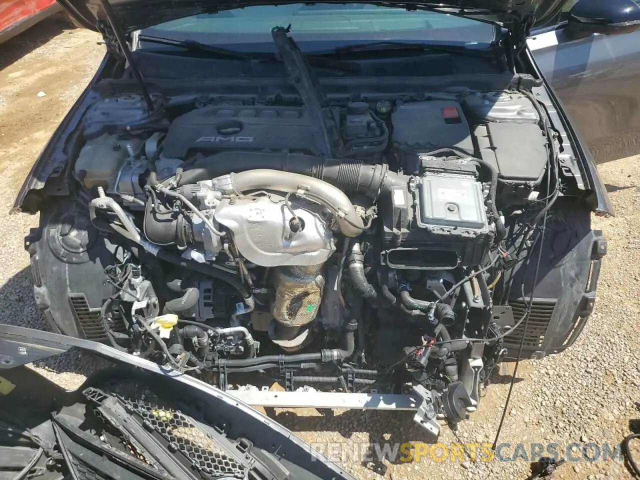 12 fotografías del automóvil dañado W1K3G5BB0MJ263678 MERCEDES-BENZ A-CLASS 2021
