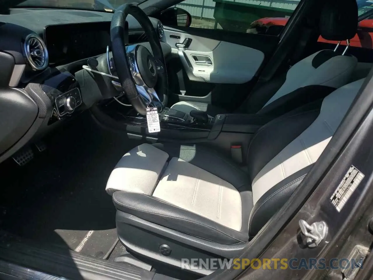 7 fotografías del automóvil dañado W1K3G5BB0MJ263678 MERCEDES-BENZ A-CLASS 2021