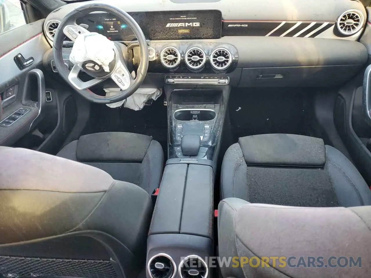 8 fotografías del automóvil dañado W1K3G5BB2MJ313383 MERCEDES-BENZ A-CLASS 2021