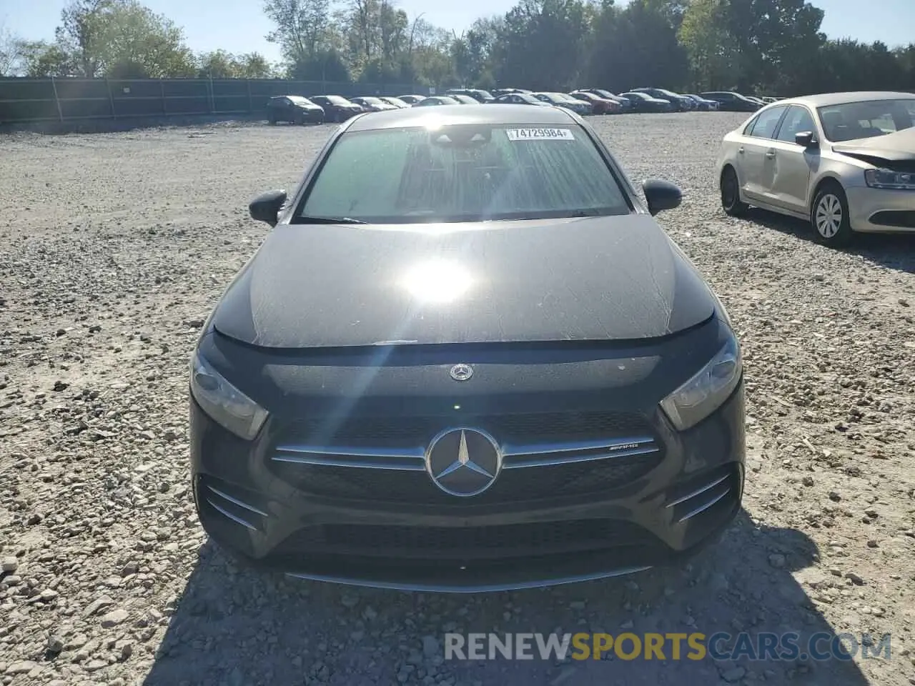 5 fotografías del automóvil dañado W1K3G5BB7MJ304730 MERCEDES-BENZ A-CLASS 2021