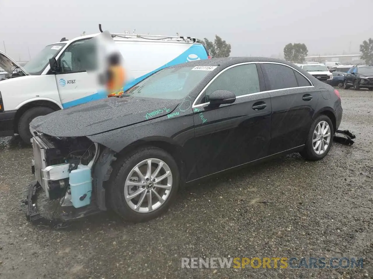 1 fotografías del automóvil dañado W1K3G4EB9NJ331533 MERCEDES-BENZ A-CLASS 2022