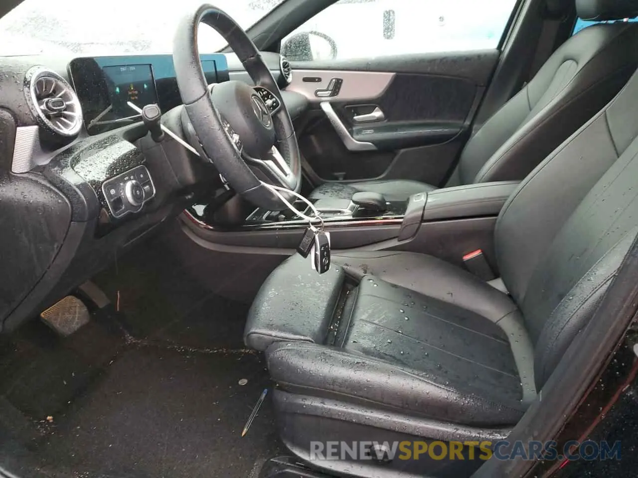 7 fotografías del automóvil dañado W1K3G4EB9NJ331533 MERCEDES-BENZ A-CLASS 2022