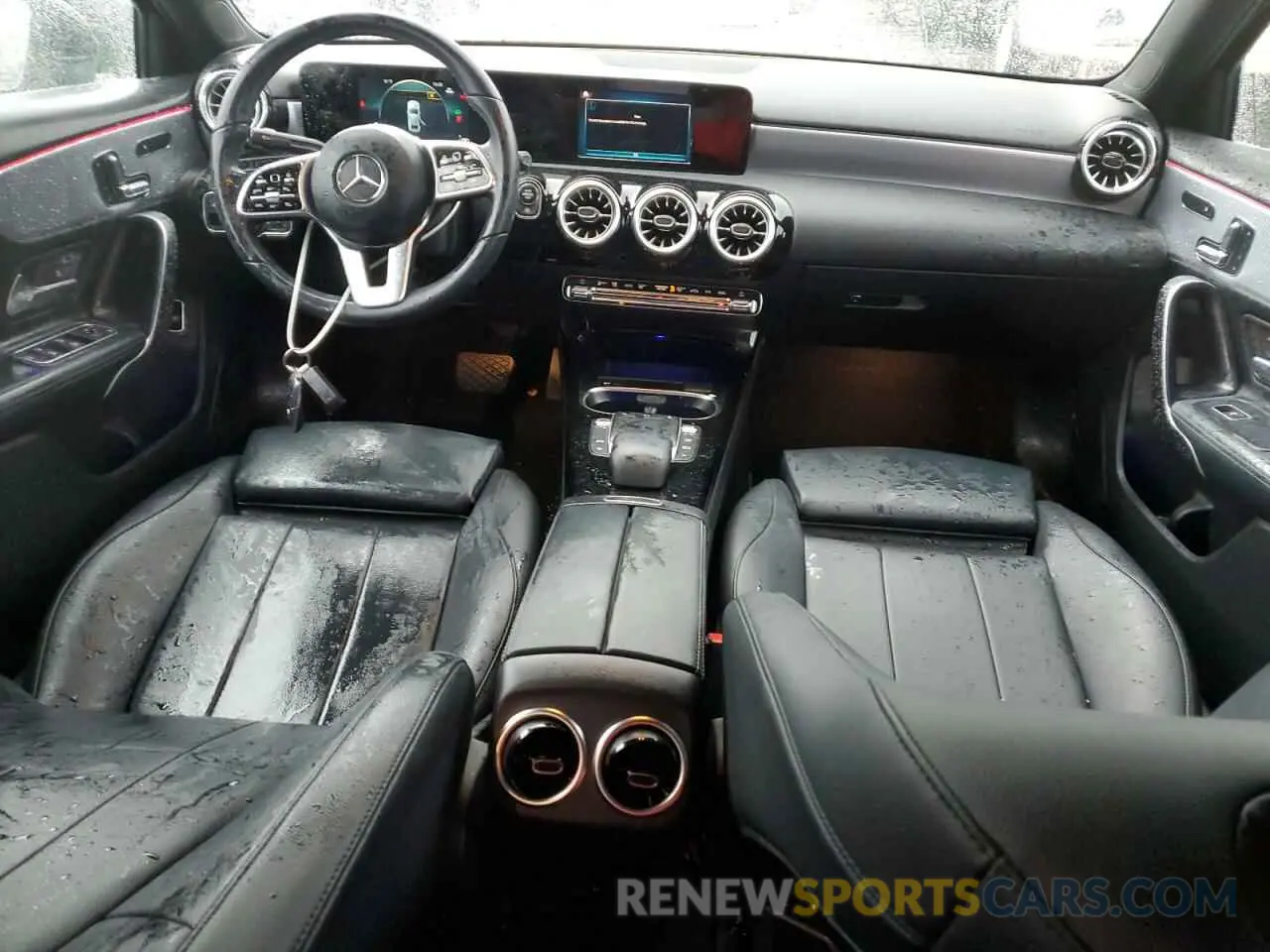 8 fotografías del automóvil dañado W1K3G4EB9NJ331533 MERCEDES-BENZ A-CLASS 2022