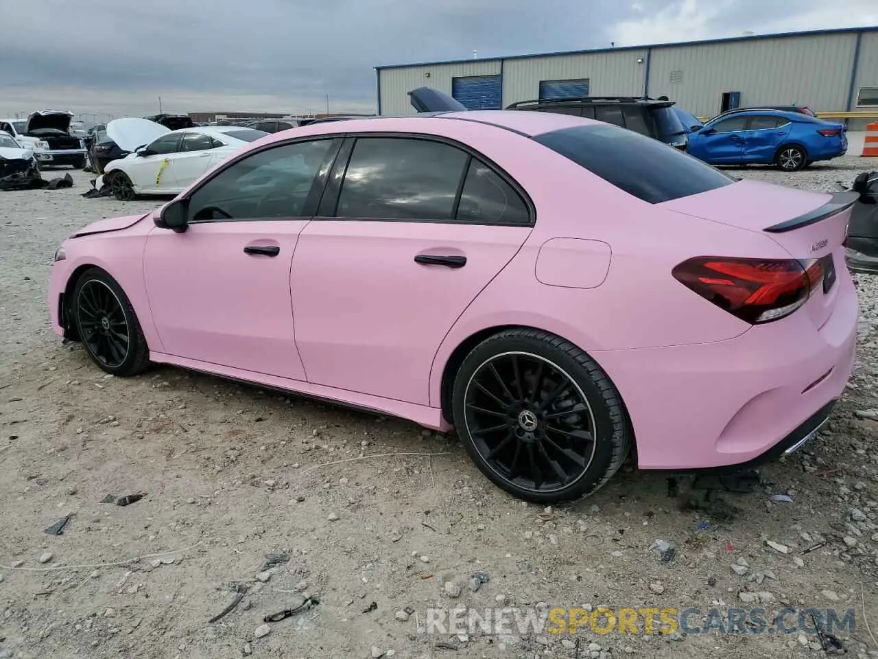 2 fotografías del automóvil dañado W1K3G4FB1NJ361902 MERCEDES-BENZ A-CLASS 2022