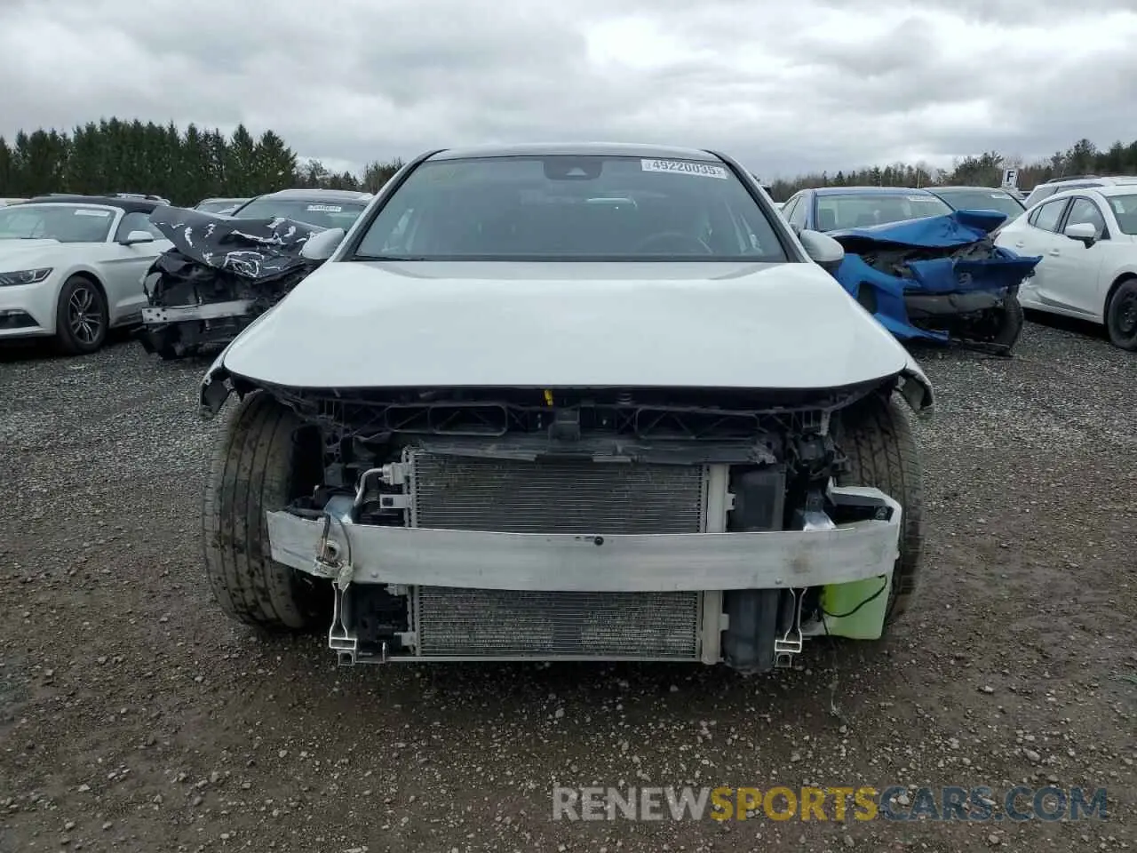 5 fotografías del automóvil dañado W1K3G4FB4NJ347833 MERCEDES-BENZ A-CLASS 2022