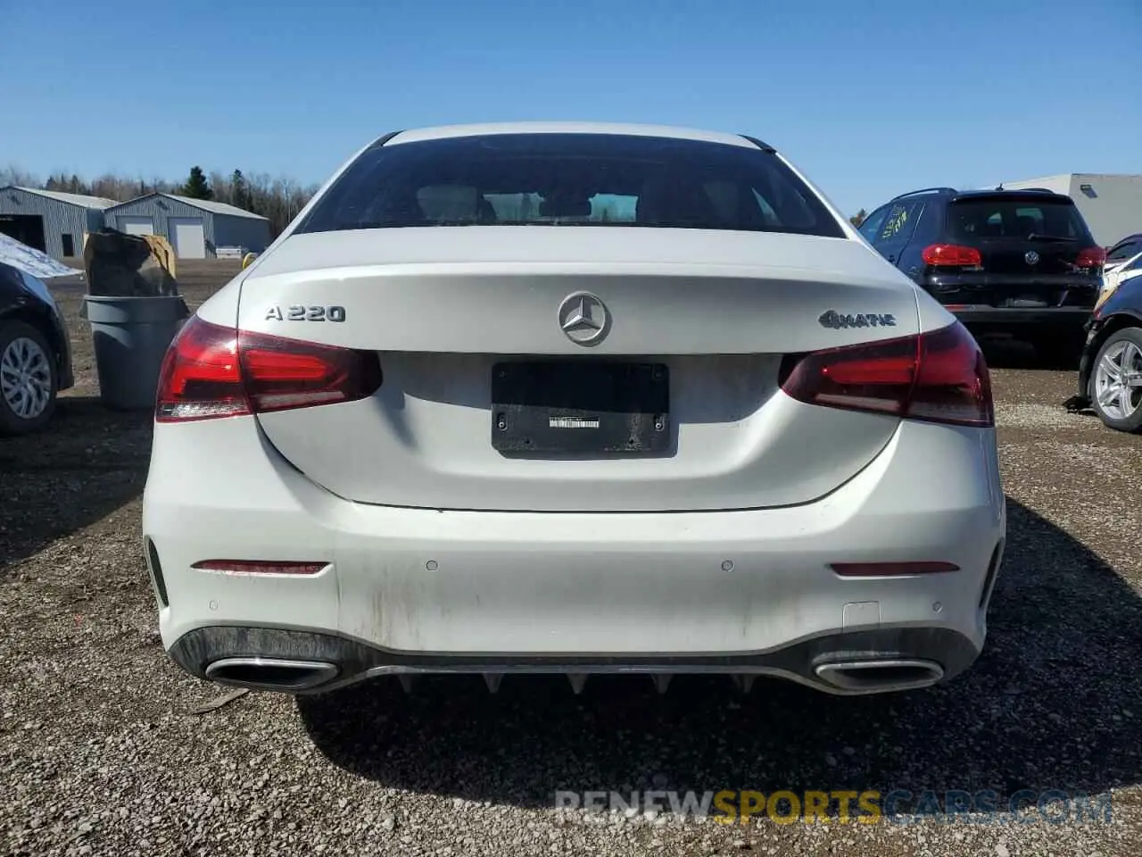 6 fotografías del automóvil dañado W1K3G4FB4NJ347833 MERCEDES-BENZ A-CLASS 2022