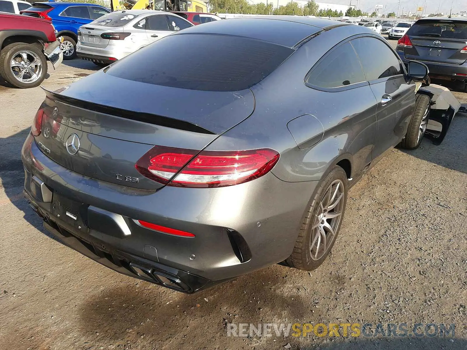 4 fotografías del automóvil dañado W1KWJ8GB8LG023220 MERCEDES-BENZ AMG 2020