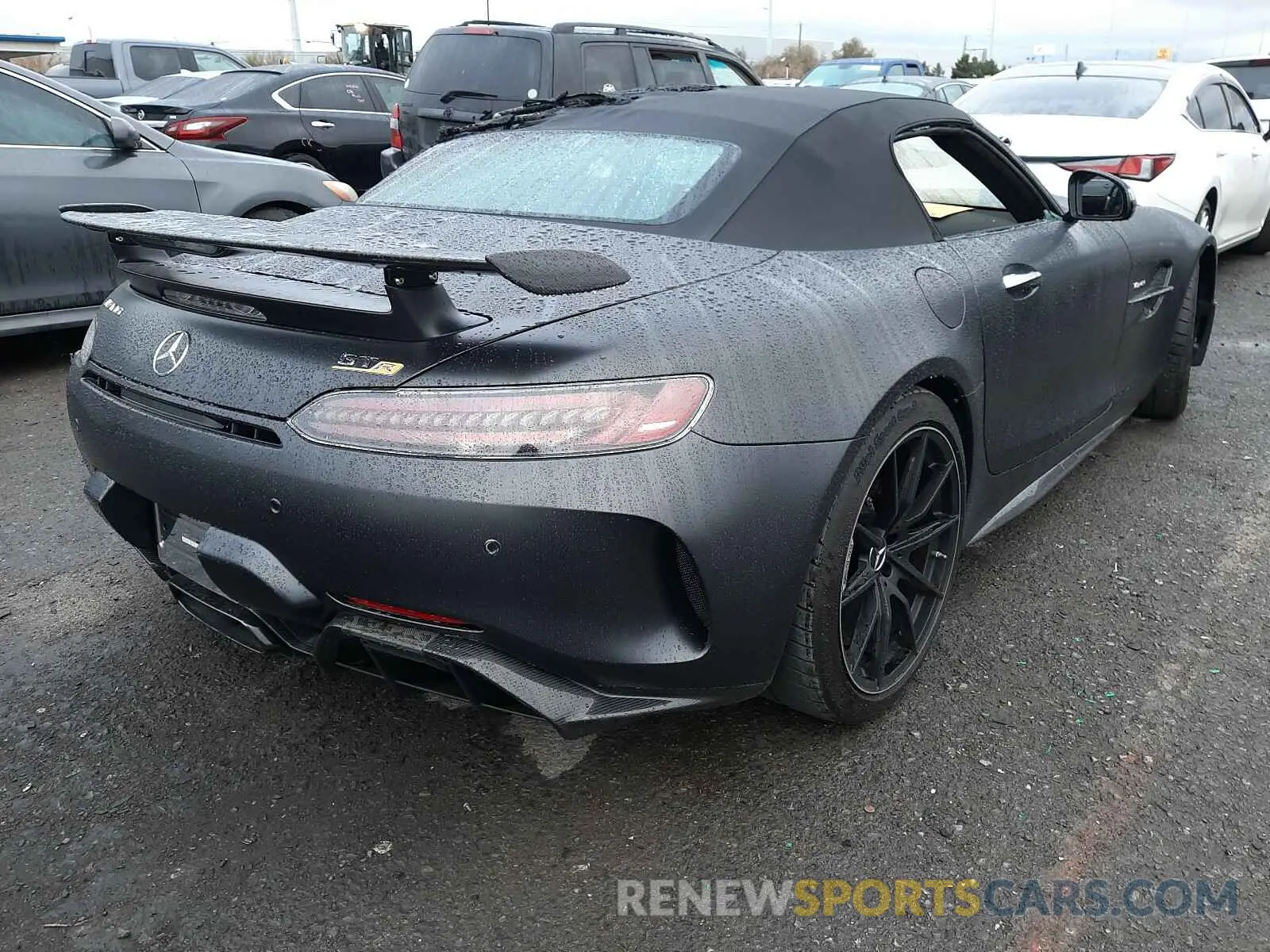 4 fotografías del automóvil dañado W1KYK7KA2LA029239 MERCEDES-BENZ AMG 2020