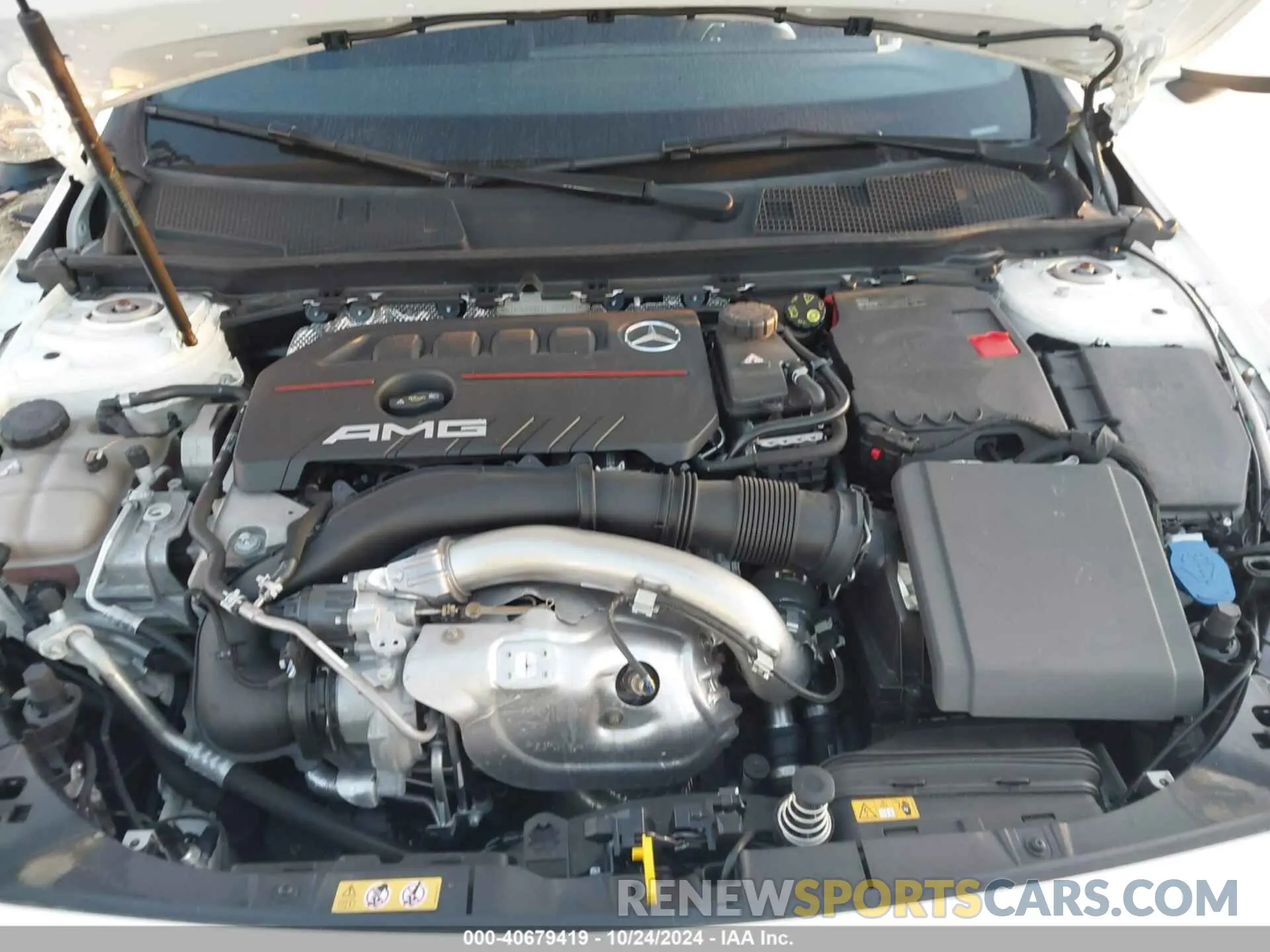 10 fotografías del automóvil dañado W1K3G5BB1LJ227531 MERCEDES-BENZ AMG A 35 2020