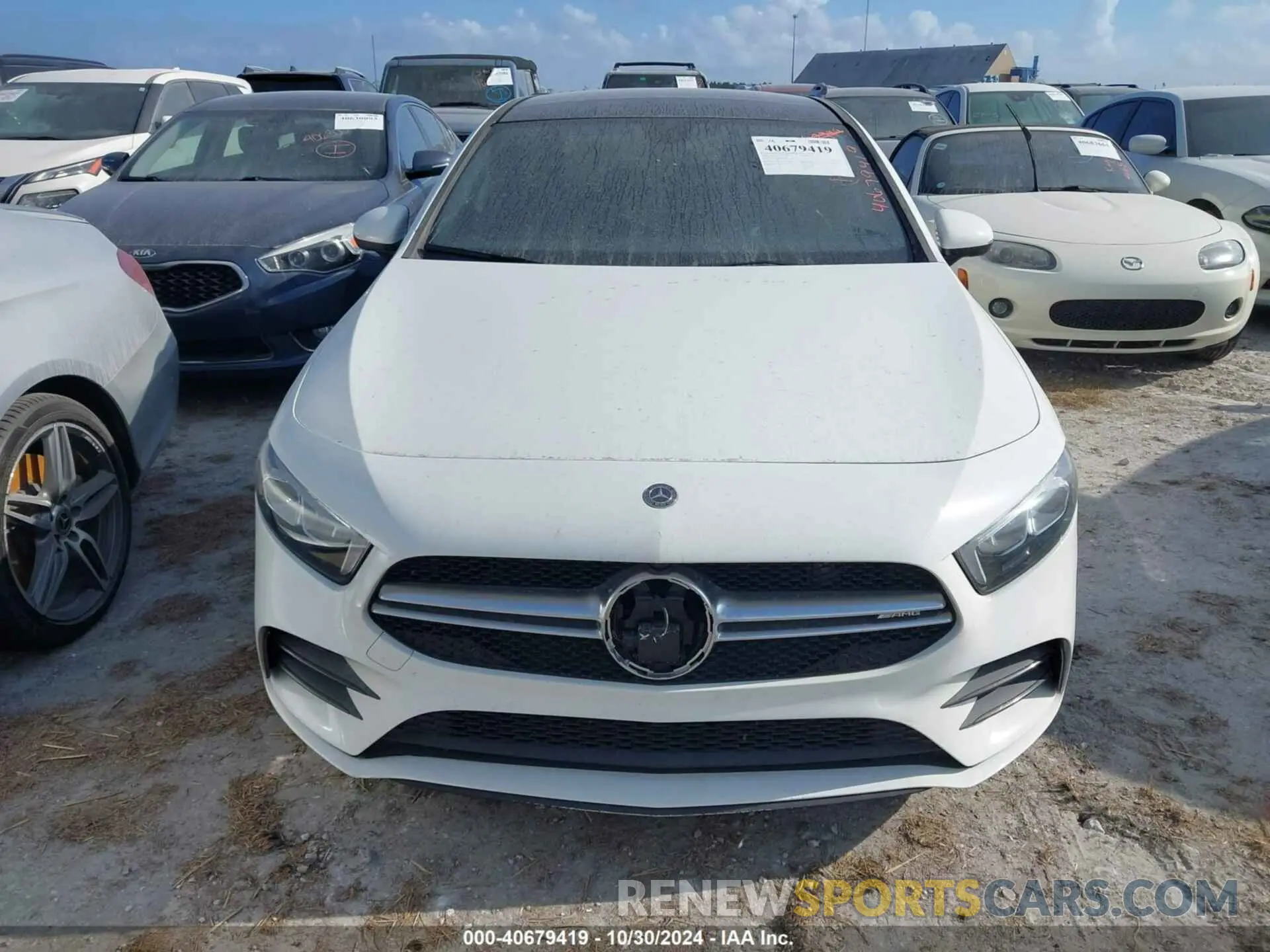 11 fotografías del automóvil dañado W1K3G5BB1LJ227531 MERCEDES-BENZ AMG A 35 2020