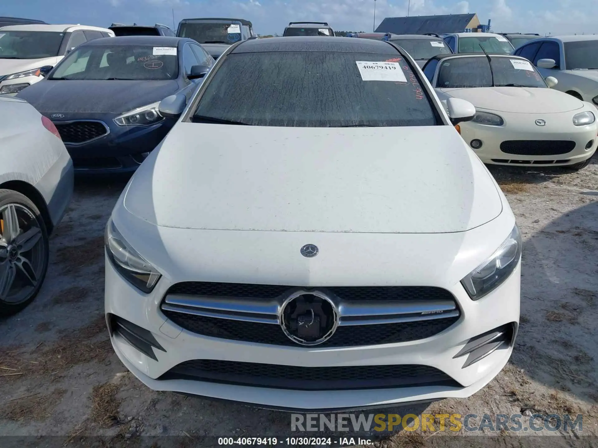 6 fotografías del automóvil dañado W1K3G5BB1LJ227531 MERCEDES-BENZ AMG A 35 2020