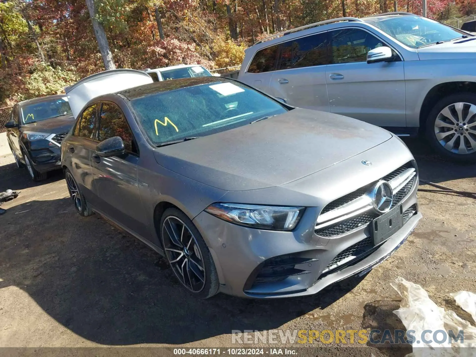 1 fotografías del automóvil dañado W1K3G5BB1LJ231255 MERCEDES-BENZ AMG A 35 2020