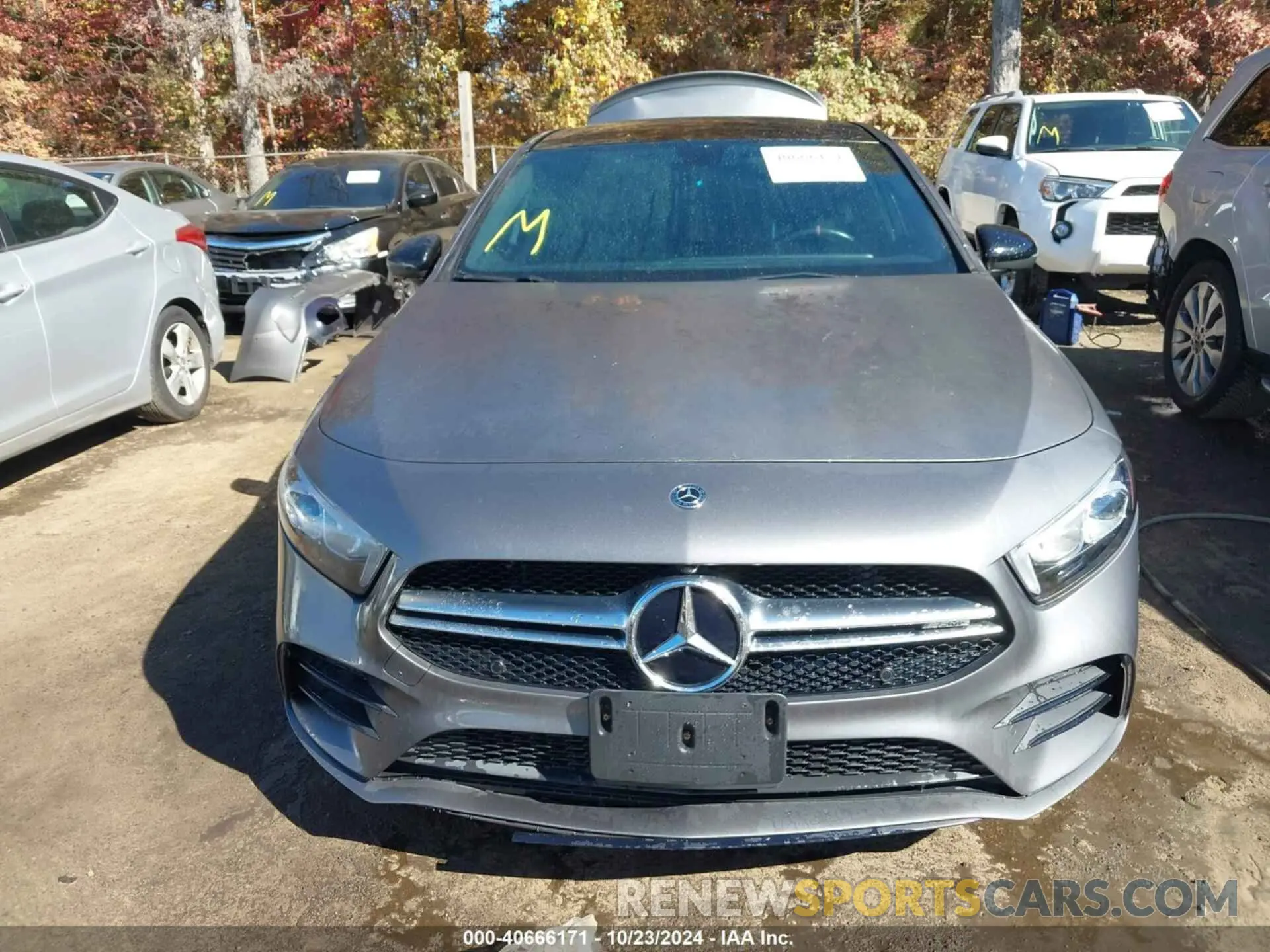 13 fotografías del automóvil dañado W1K3G5BB1LJ231255 MERCEDES-BENZ AMG A 35 2020