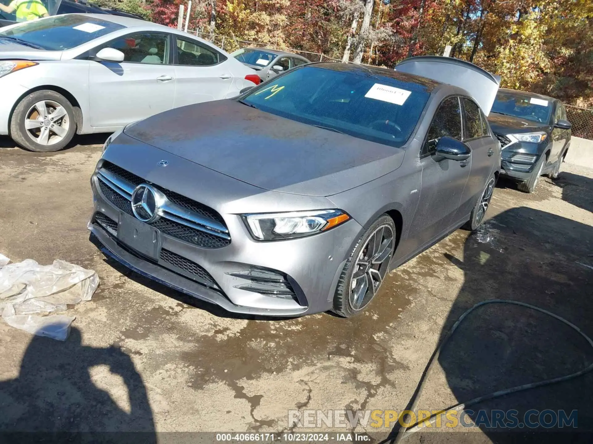 2 fotografías del automóvil dañado W1K3G5BB1LJ231255 MERCEDES-BENZ AMG A 35 2020