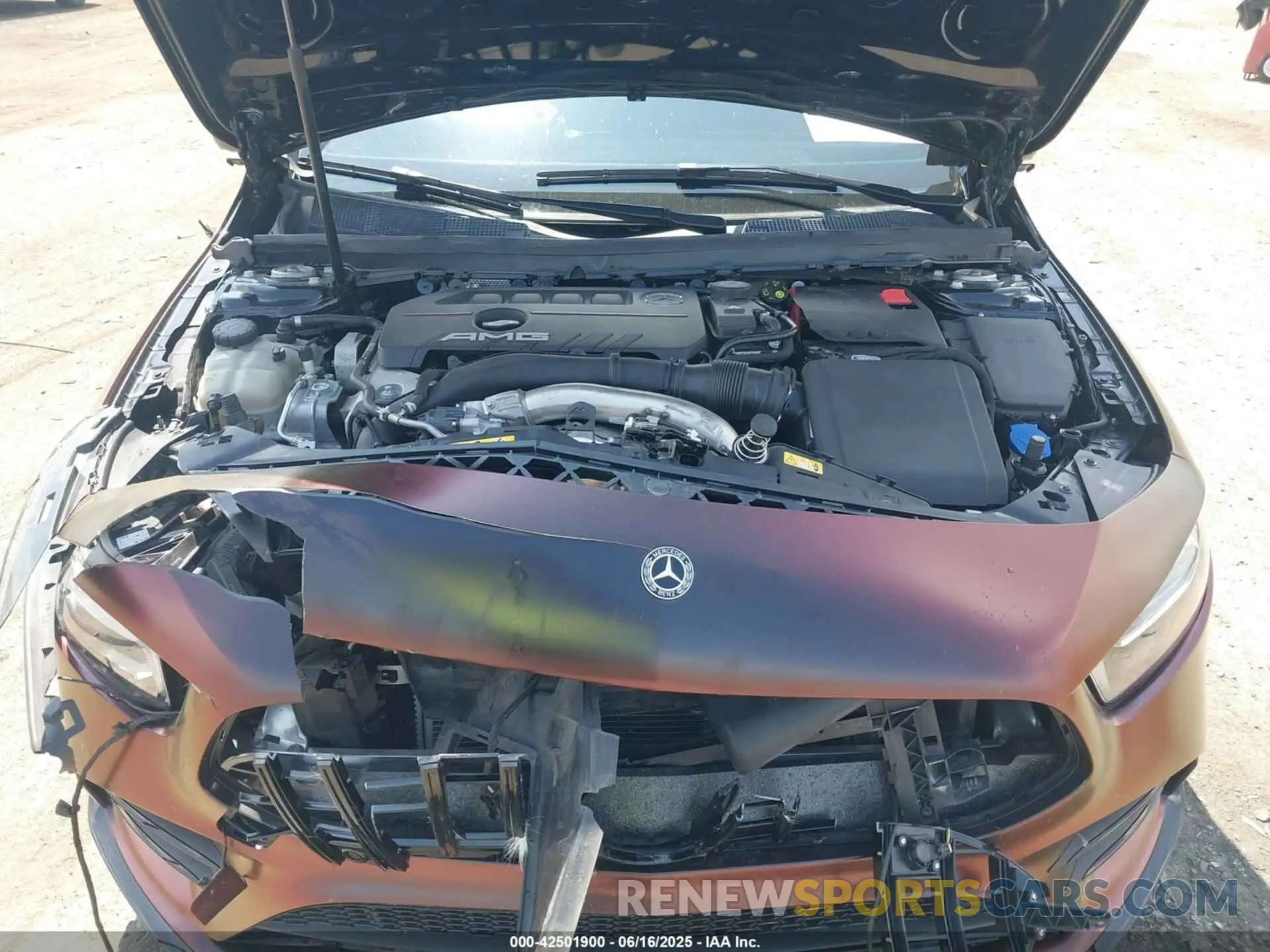 10 fotografías del automóvil dañado W1K3G5BBXLJ226734 MERCEDES-BENZ AMG A 35 2020