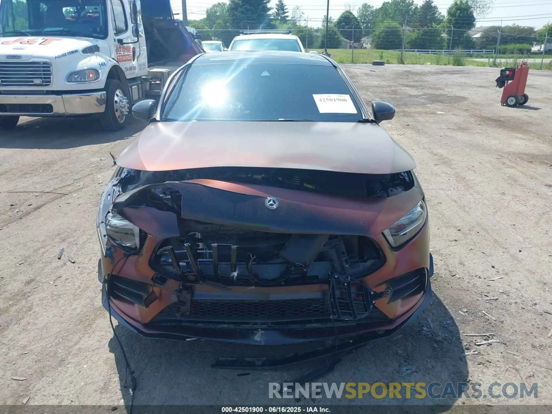 12 fotografías del automóvil dañado W1K3G5BBXLJ226734 MERCEDES-BENZ AMG A 35 2020