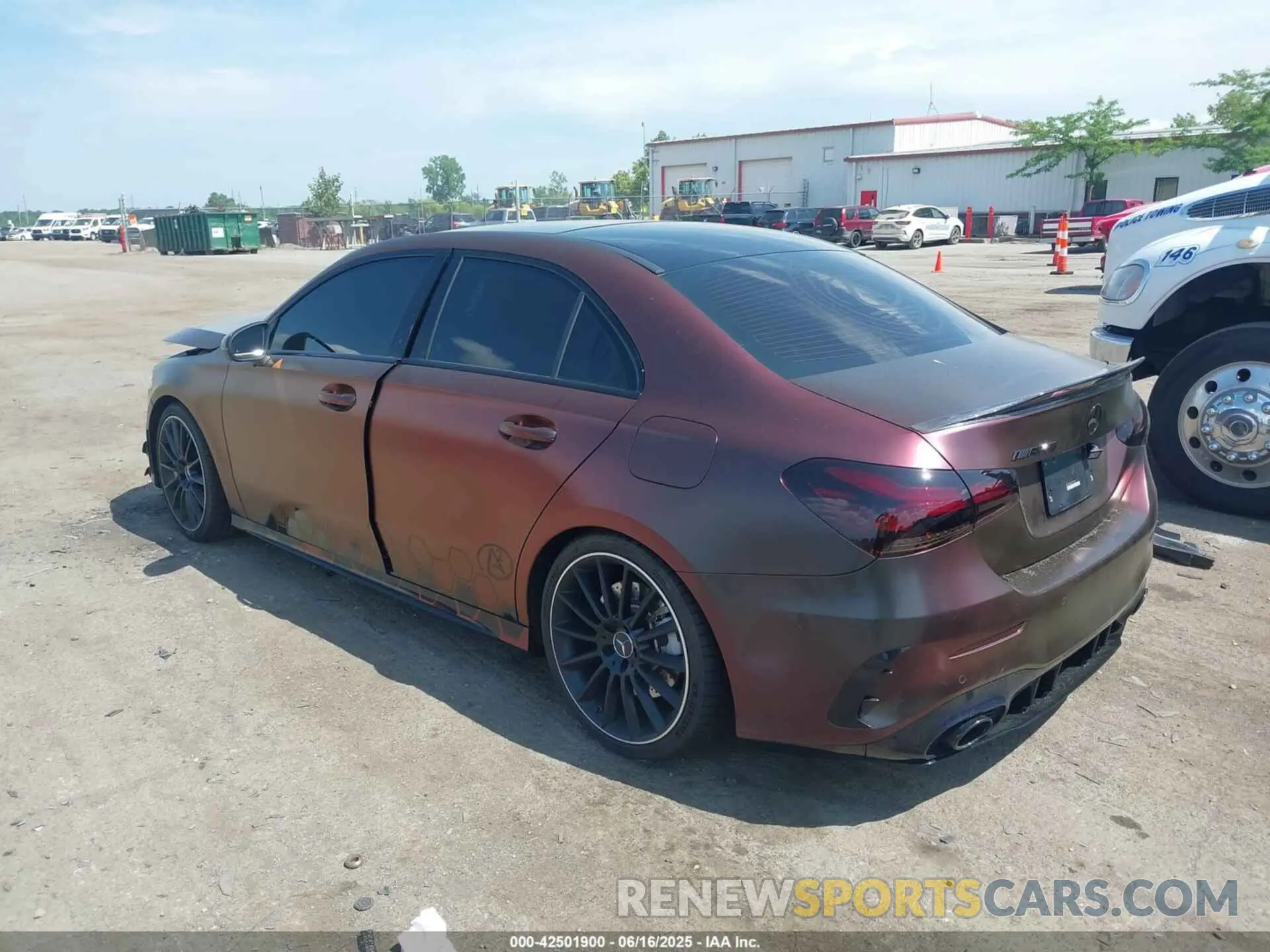 3 fotografías del automóvil dañado W1K3G5BBXLJ226734 MERCEDES-BENZ AMG A 35 2020